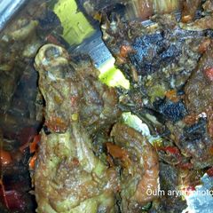 A picture of Pepperd chicken.