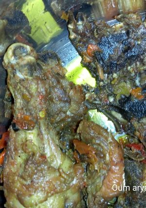 A picture of Pepperd chicken.