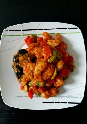 Foto resep Sambel goreng udang