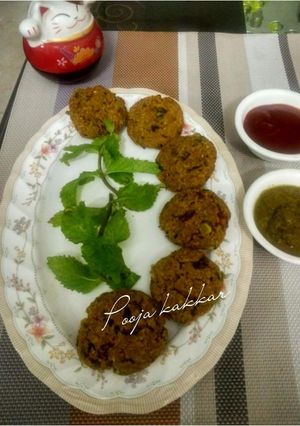 A picture of Daliya tikki.