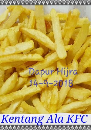 Foto resep Kentang Goreng Ala KFC