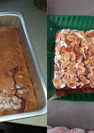 Foto resep Coconut shiny crush chewy Brownie