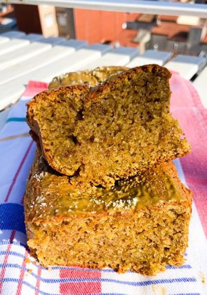 Foto principal de Bizcocho de pistacho healthy