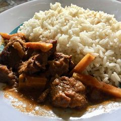A picture of Beef stew.