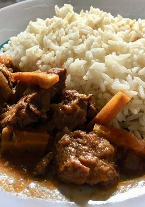 A picture of Beef stew.