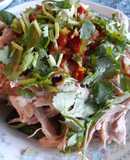 Thai Flavour Smoke Chicken Salad 泰式風味煙燻燒雞涼拌小黃瓜