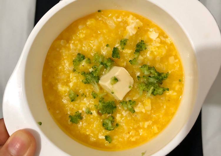 Langkah Mudah untuk Menyiapkan Mpasi 8 bulan (Nasi kentang, telur, kembang kol, ayam kampung), Bikin Ngiler