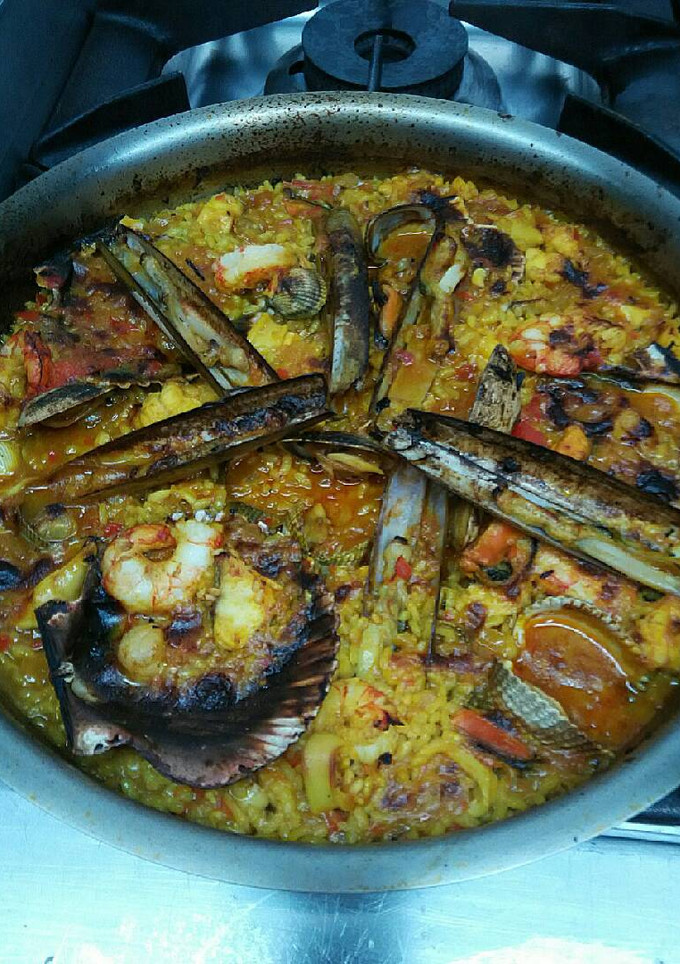 Una foto de Paella (foto real)