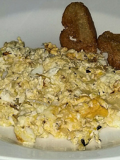 Una foto de Revuelto de bacalao