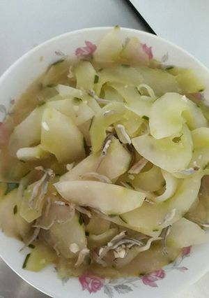 Foto resep Tumis timun dan Teri