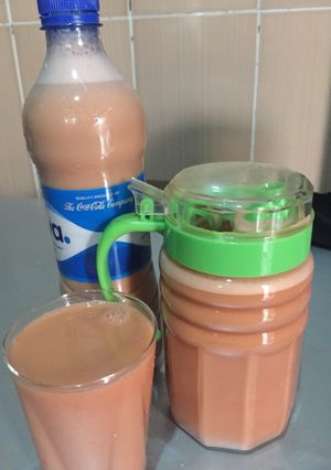 A picture of Tigernut drink (kunun aya 4 women).