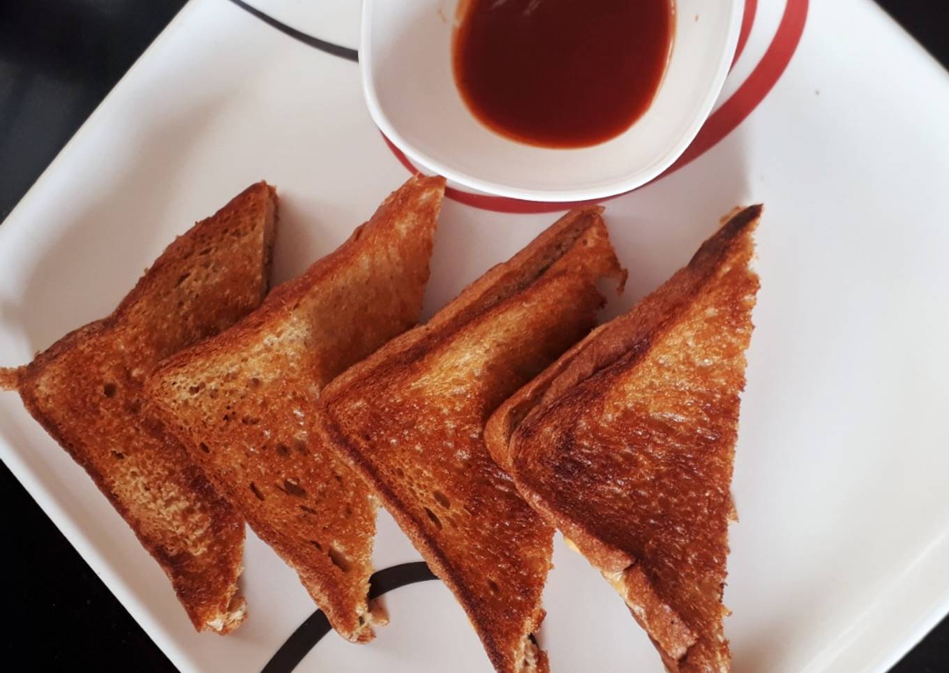 Grated Paneer Sandwich