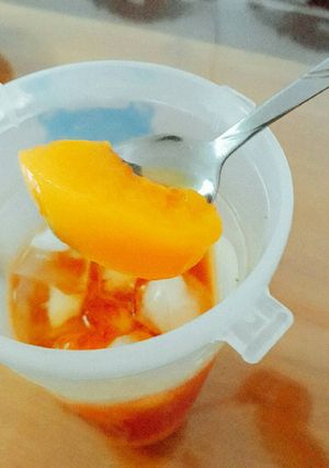 Hình của món Trà đào.