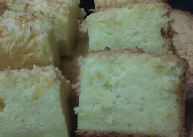 Bolu Tape tanpa emulsifier