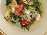 Tumis kangkung udang