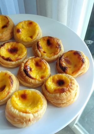 Foto resep Egg Tart Fiber Creme