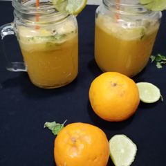 A picture of Orange mojito.