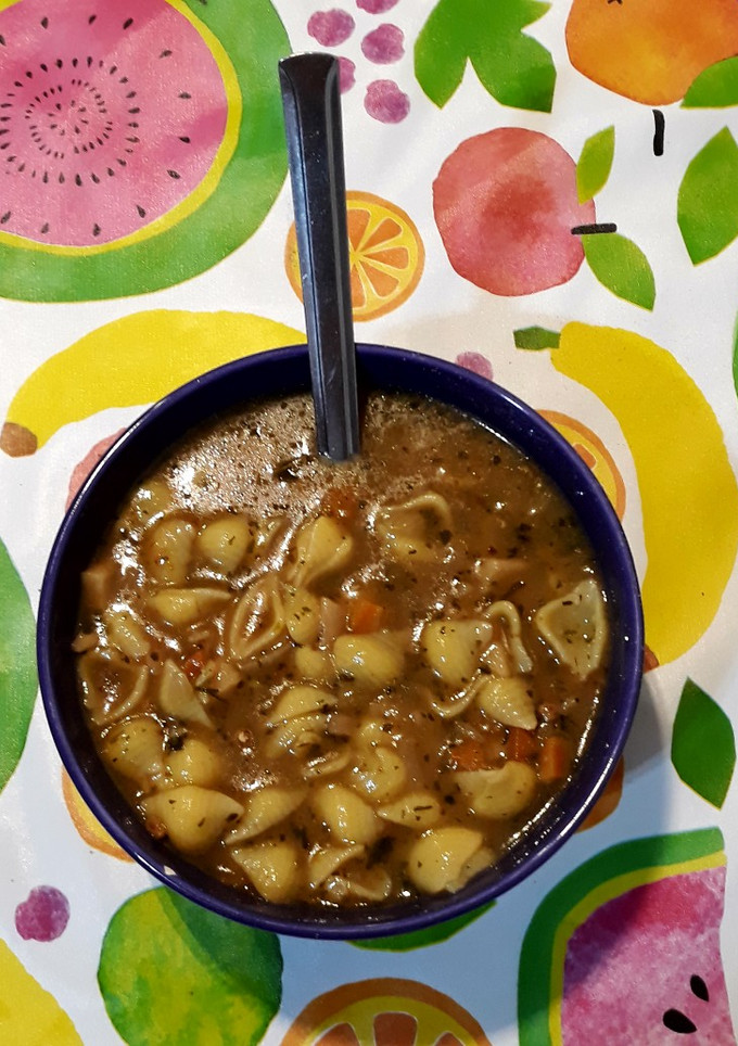 Una foto de Sopa estilo oriental