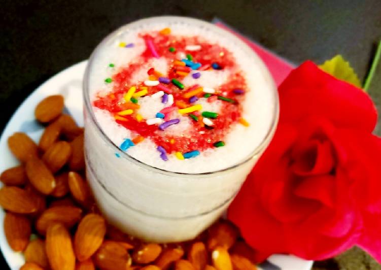 How to Make Favorite Tragacanth gum banana shake