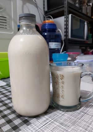 Foto resep Raw Almond Milk