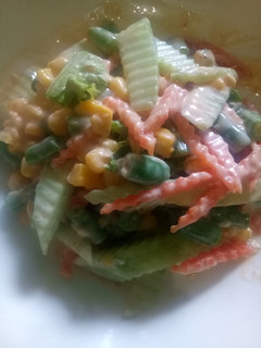 Foto resep Salad sayur mayonise ala akuh