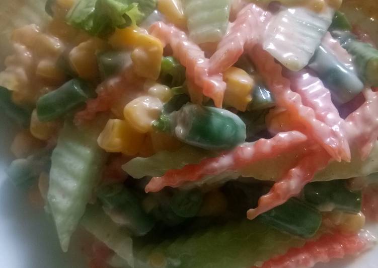 Bumbu Salad sayur mayonise ala akuh | Cara Membuat Salad sayur mayonise ala akuh Yang Sedap