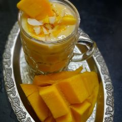 A picture of Mango lassi.