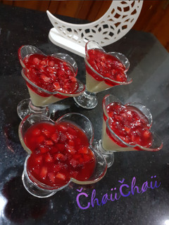 صورة لوصفة تحلية بالفراولة 🍓💜