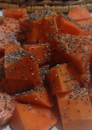 Foto resep Pepaya plus chia seed
