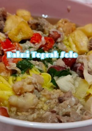 Foto resep Bakmi Toprak Solo