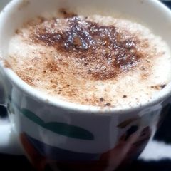 A picture of Hot coffee.