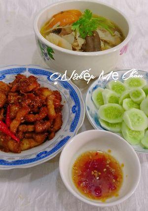 Hình của món Cơm nhà đơn giản mà ngon 120.