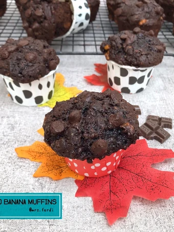 Cara Gampang Membikin Resep Choco Banana Muffin yang Menggugah Selera Anti Ribet, Uenak Banget