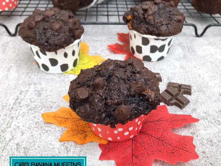 Cara Gampang Membikin Resep Choco Banana Muffin yang Menggugah Selera Anti Ribet, Uenak Banget