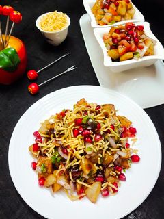 আলু চাট (Aloo chaat recipe in Bengali) রেসিপির প্রধান ছবি