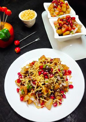 আলু চাট (Aloo chaat recipe in Bengali) রেসিপির প্রধান ছবি