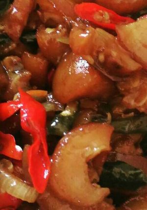 Foto resep TUMIS CÈCÈK alias KIKIL 😋