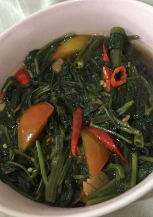 Foto resep Tumis kangkung terasi