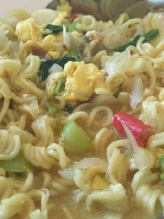 Foto resep Mie kuah kari ayam