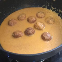 A picture of Malai Kofta.
