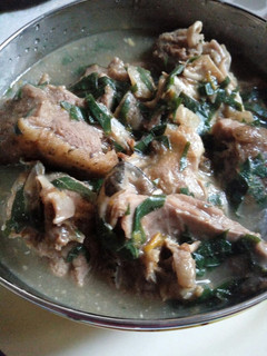 A picture of White soup (Nsala).
