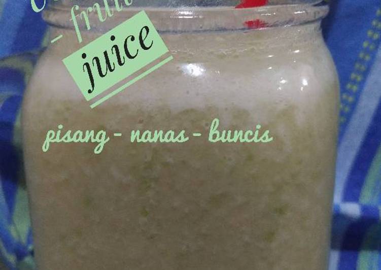 Resep Jus PNB : Pisang Nanas Buncis, Sempurna