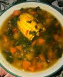 Sopa de verduras 🌽 🫑🥕🧅
