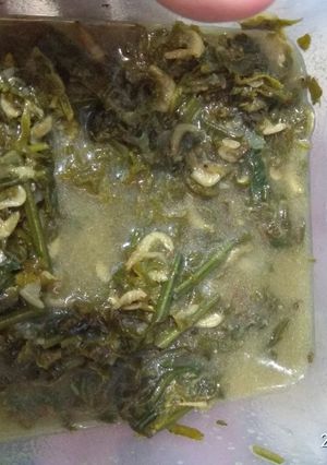 Foto resep Pakis santan udang rebon