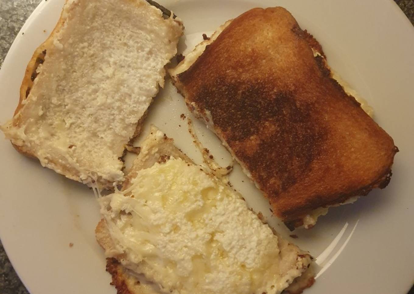 Three Cheese Wok Toasties