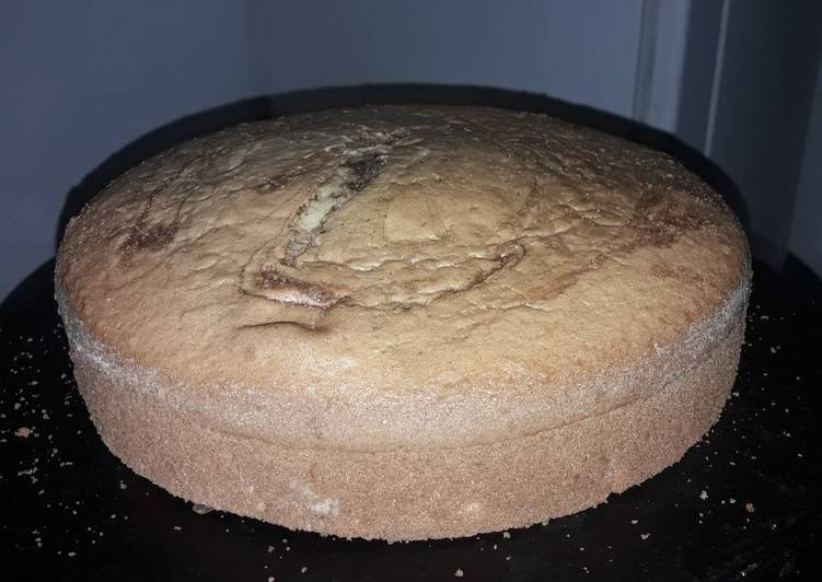 Bizcochuelo marmolado súper esponjoso