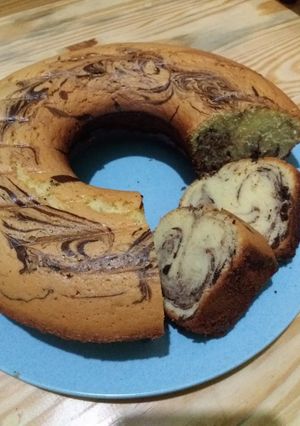 Foto resep Marmer cake jadul