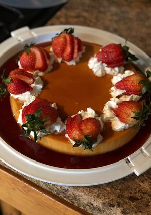 Una foto de Gelatina/flan