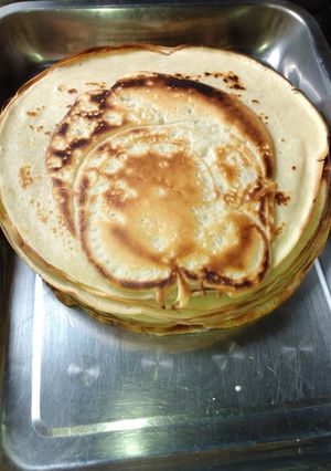 Una foto de Receta de masa de canelones o panqueques