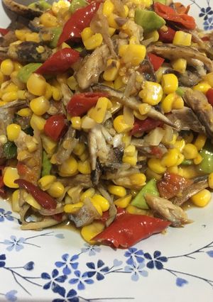 Foto resep Tumis Tongkol jagung petai
